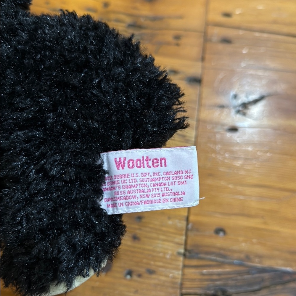 Russ Plush Sheep in Black and White NWT - Picture 4 of 8